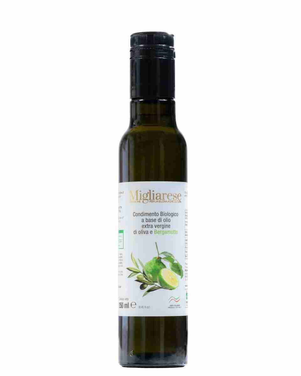 Condimento Biologico a base di Olio EVO e Bergamotto - 250 ml